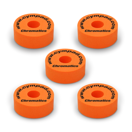 Cympad Chromatics Foam Cymbal Washer Set Orange