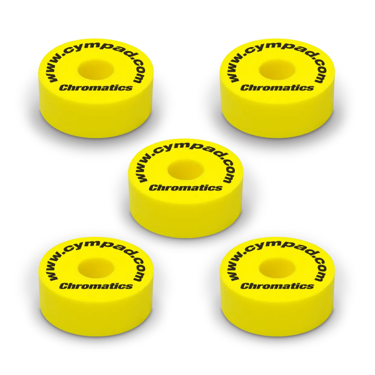 Cympad Chromatics Foam Cymbal Washer Yellow