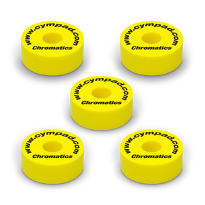 Cympad Chromatics Foam Cymbal Washer Yellow