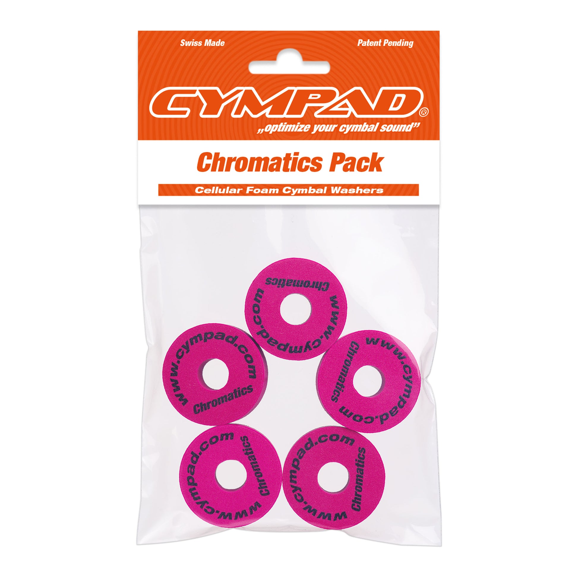 Cympad Chromatics Cymbal Pad Set Crimson