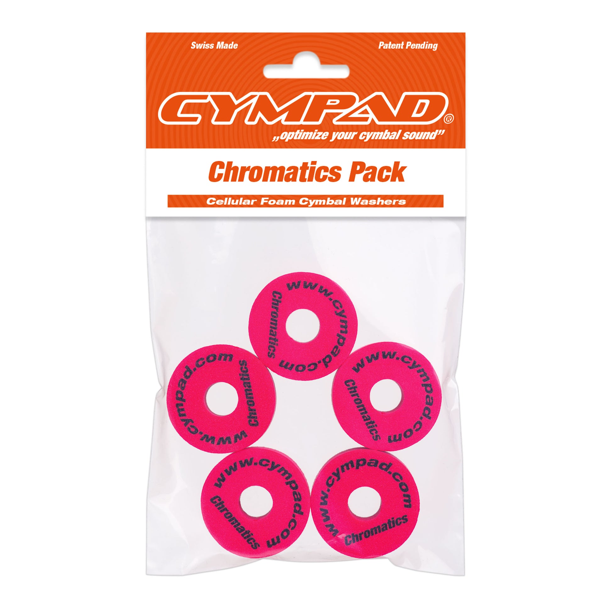 Cympad Chromatics Cymbal Pad Set Red