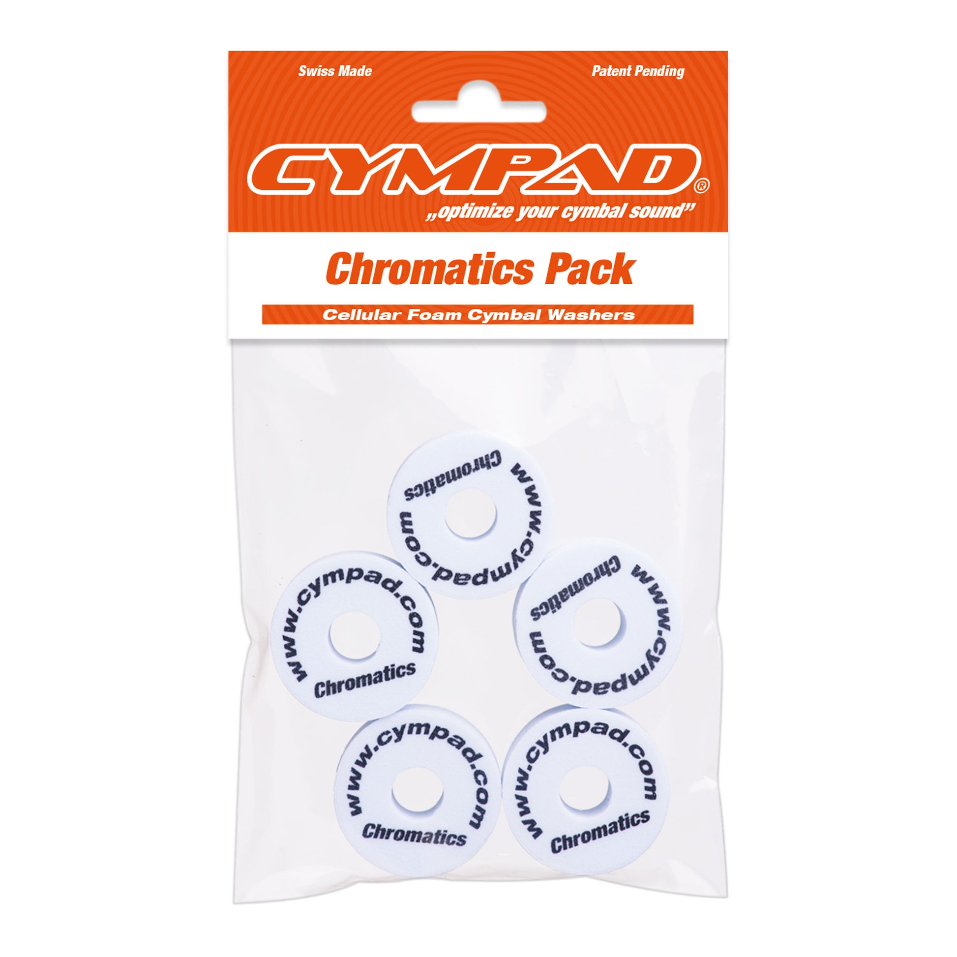 Cympad Chromatics Cymbal Pad Set White