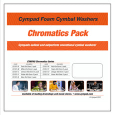 Cympad Chromatics Cymbal Pad Set Orange