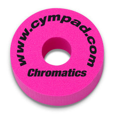 Pink Cympad Chromatics cymbal pad fits on all cymbal hardware tilter.